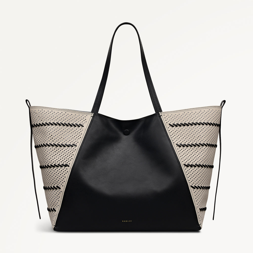 The Delphine - Raffia Extra Large Open Top Tote Natural - RHF28901