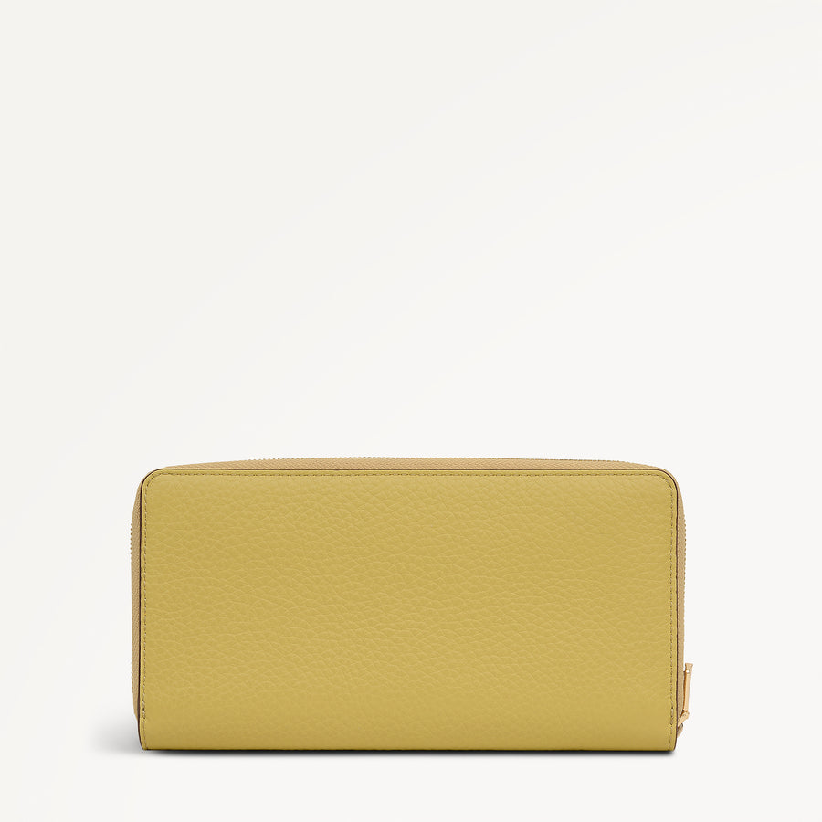 Dukes Place Large Zip Around Wallet Honeycomb - 113524