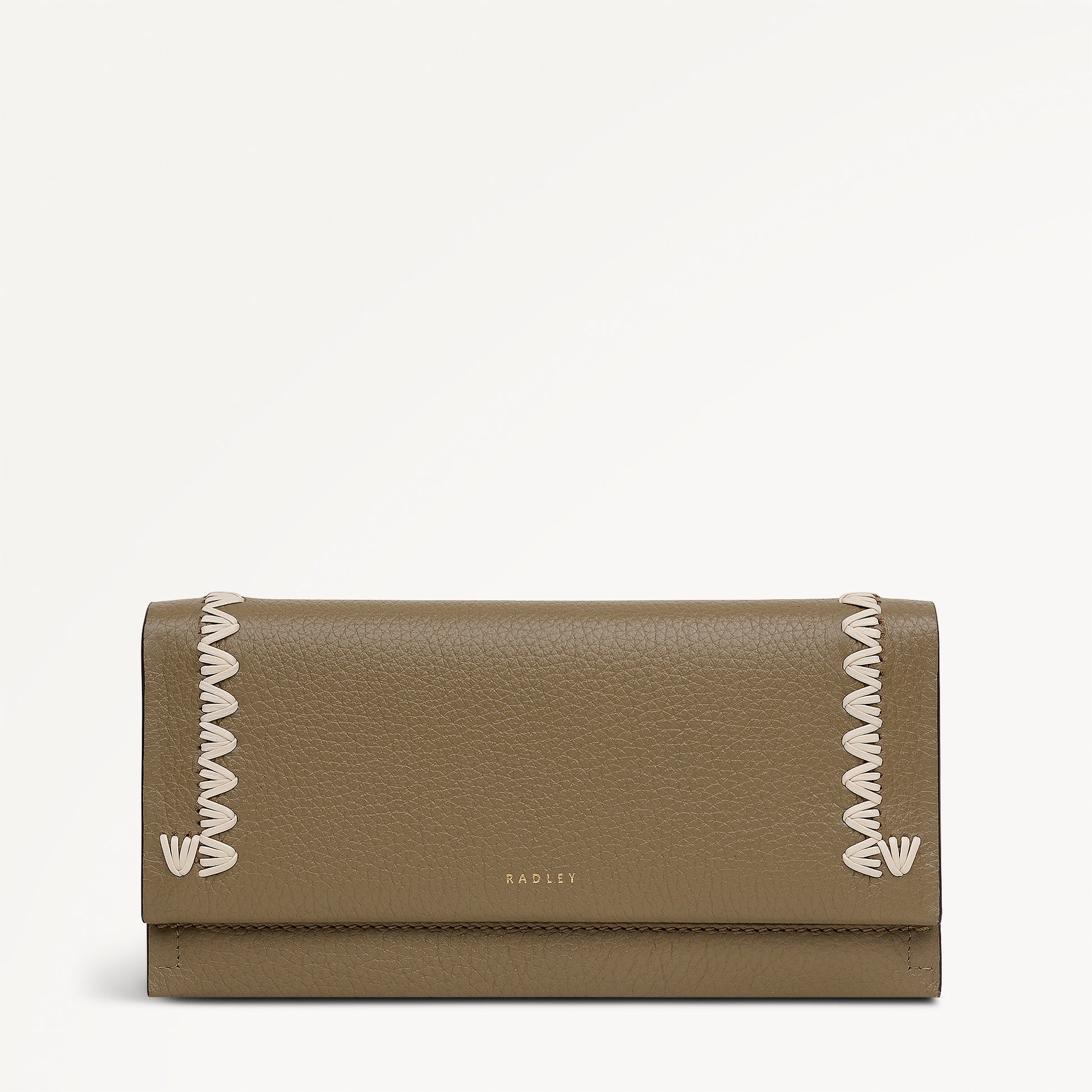Oak Street - Stitch Large Flapover Purse Acorn - 113529