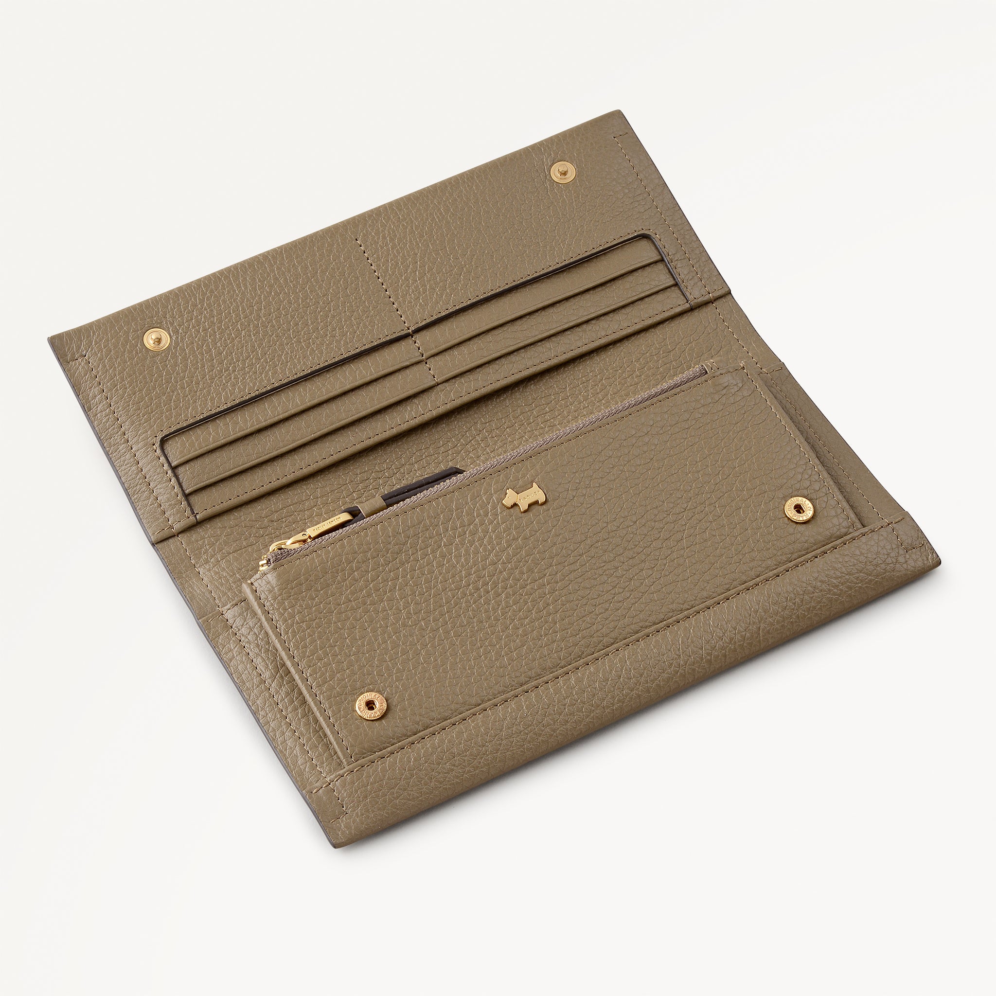 Oak Street - Stitch Large Flapover Purse Acorn - 113529