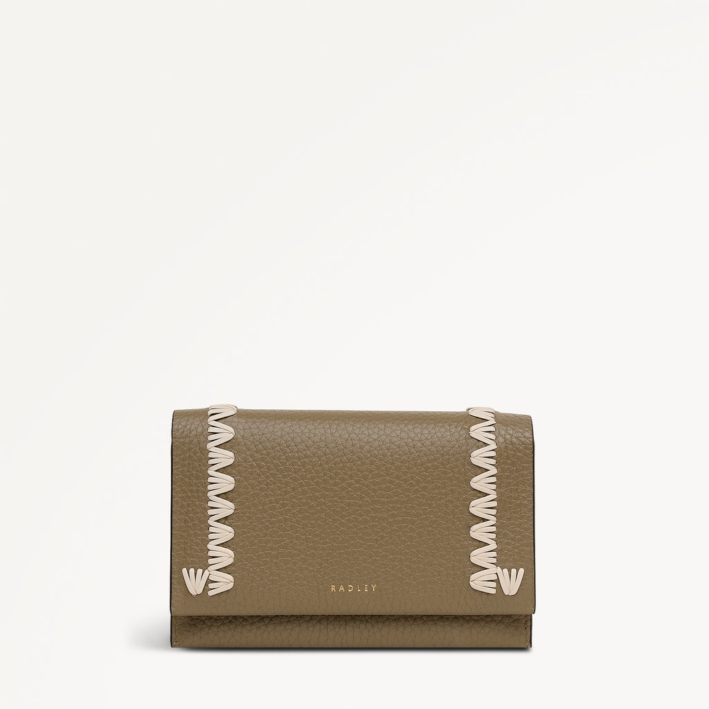 Oak Street - Stitch Medium Flapover wallet Acorn - 113530