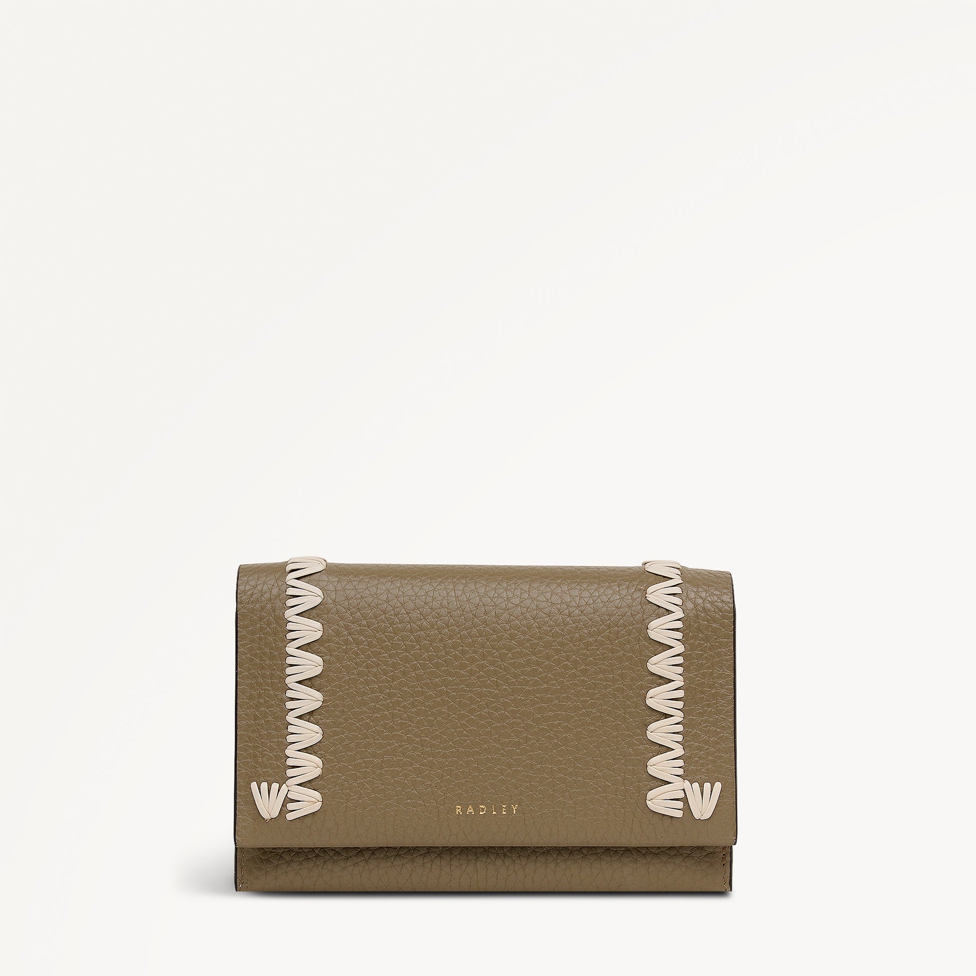 Oak Street - Stitch Medium Flapover wallet Acorn - 113530