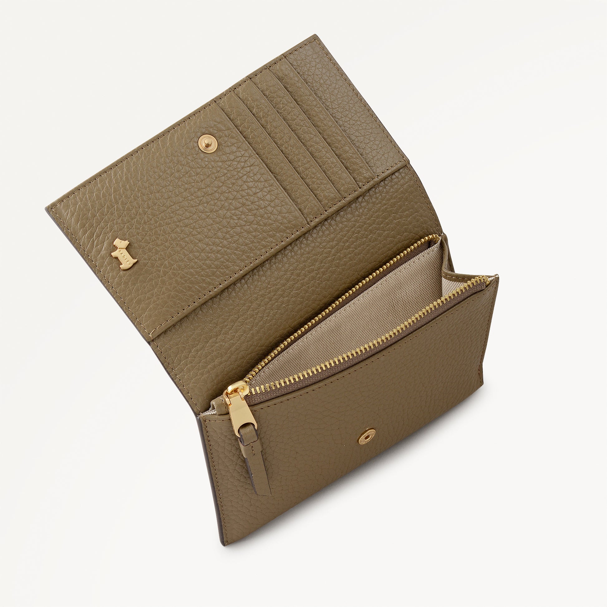Oak Street - Stitch Medium Flapover wallet Acorn - 113530