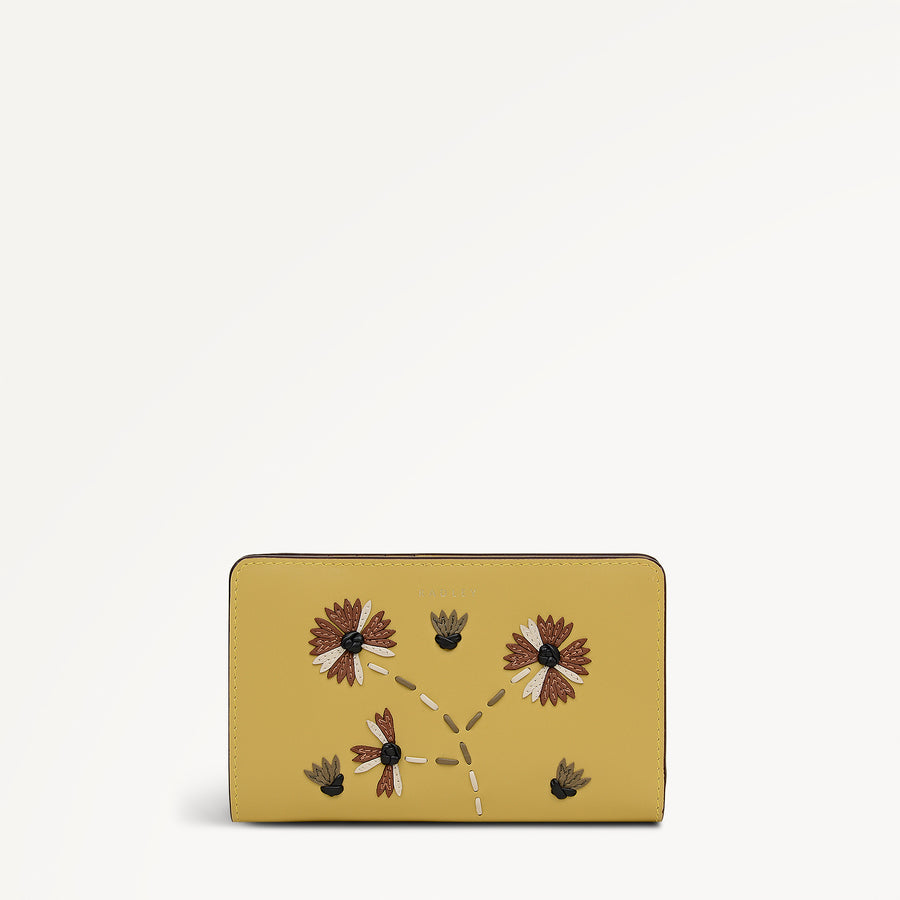 Picton Place - Floral Medium Bifold wallet Honeycomb - 113533