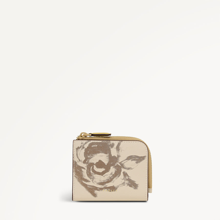 Chilworth Street - Floral Medium Zip Around wallet Salt - 113539