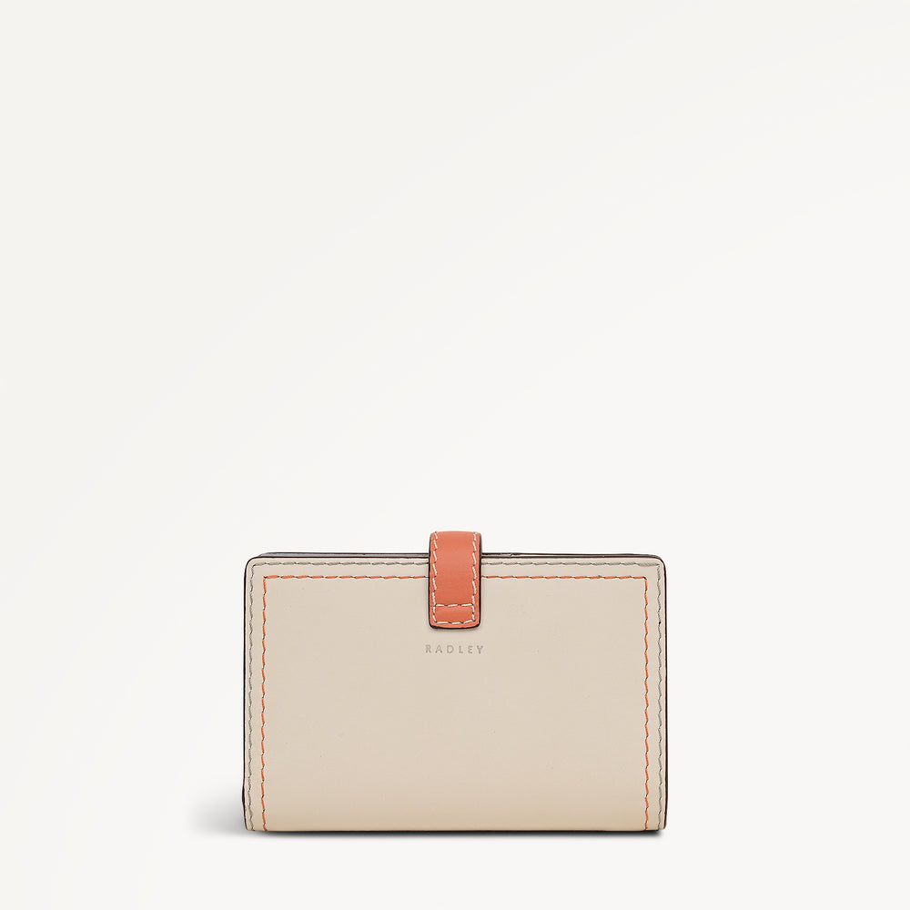 Willis Street - Colourblock Medium Bifold Wallet Steel - 113549