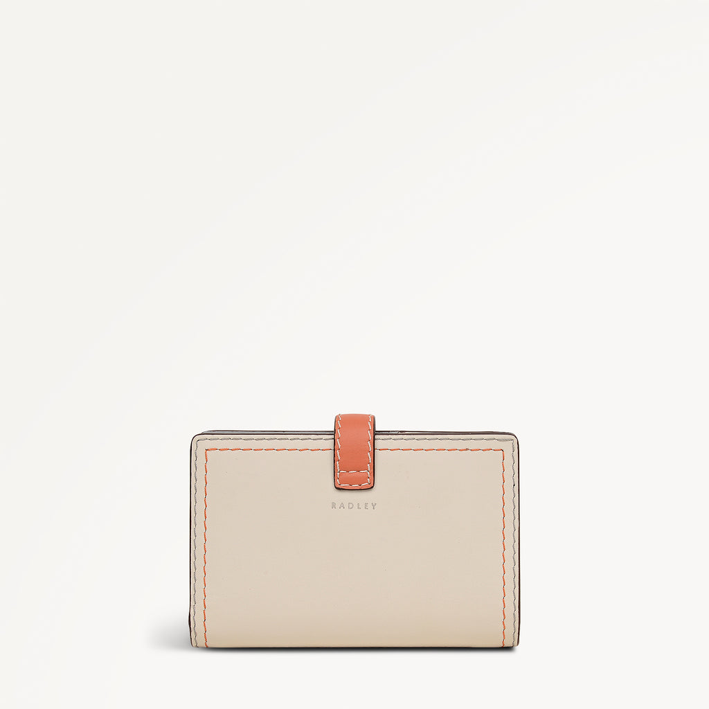 Willis Street - Colourblock Medium Bifold Wallet Steel - 113549