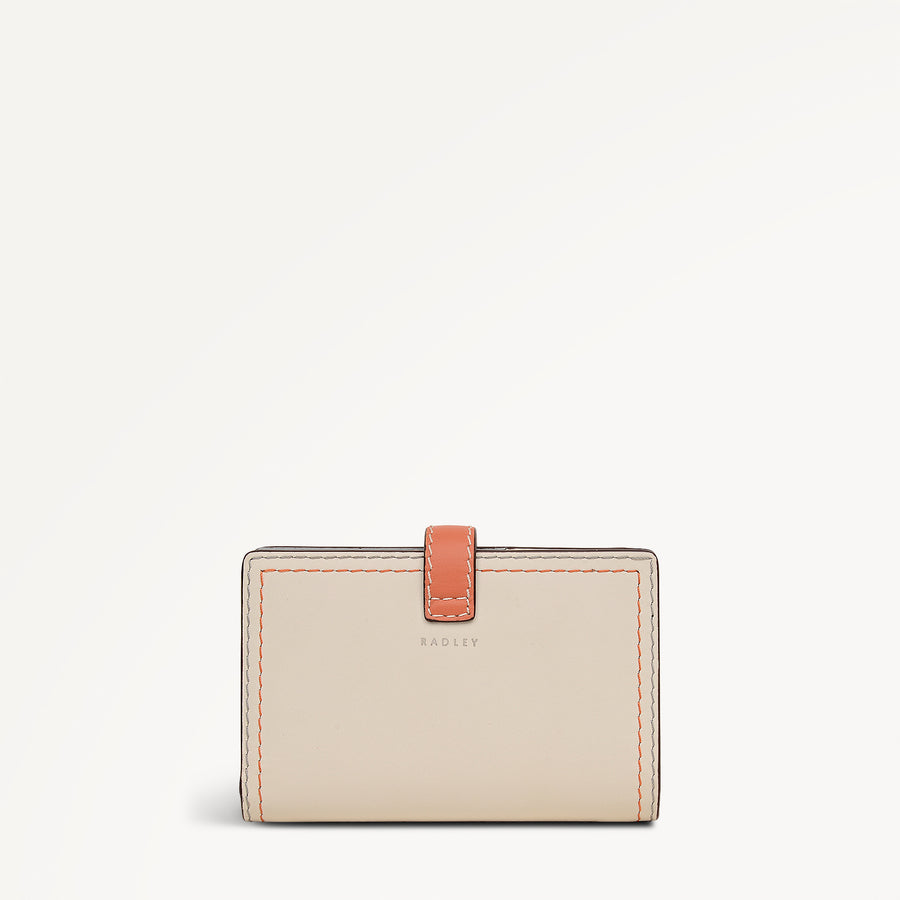 Willis Street - Colourblock Medium Bifold Wallet Steel - 113549