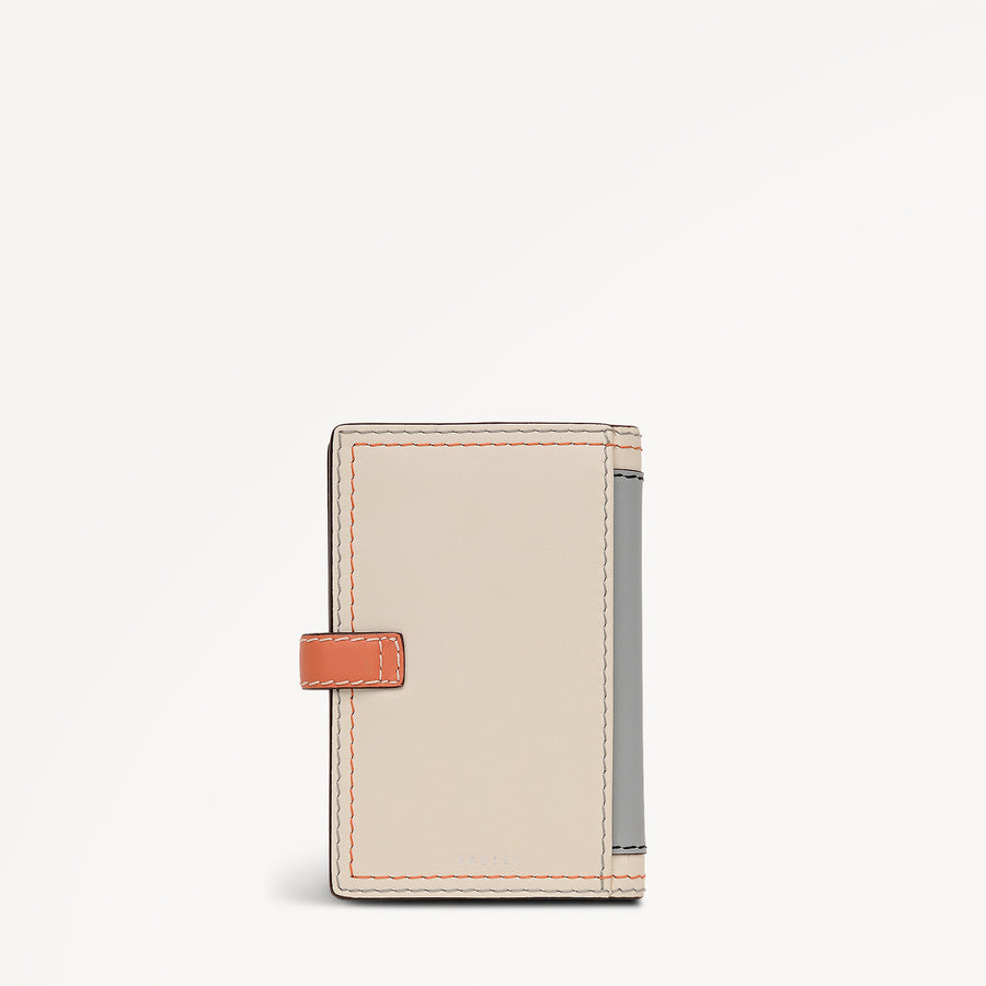 Willis Street - Colourblock    Passport Cover Steel - 113550