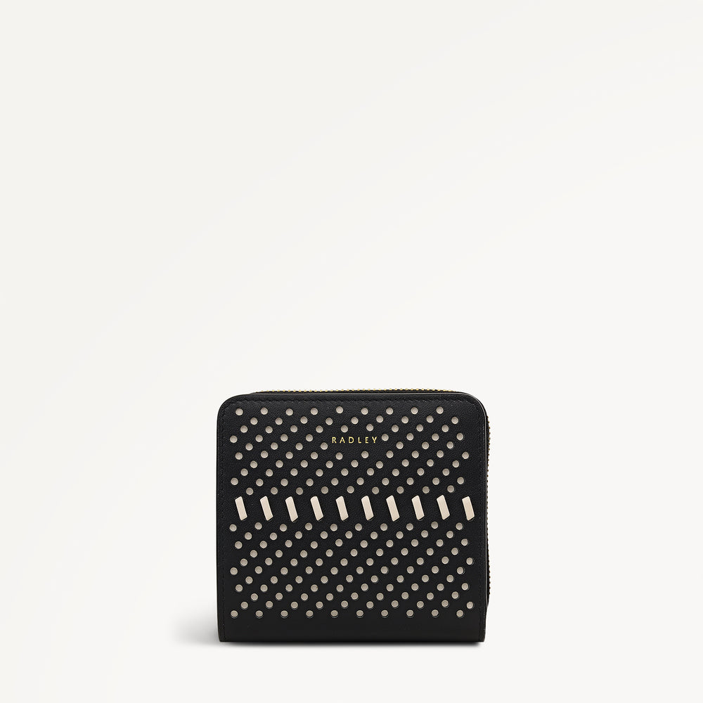 The Roxburgh - Perforated Medium Zip Around Purse - RSF/171/01