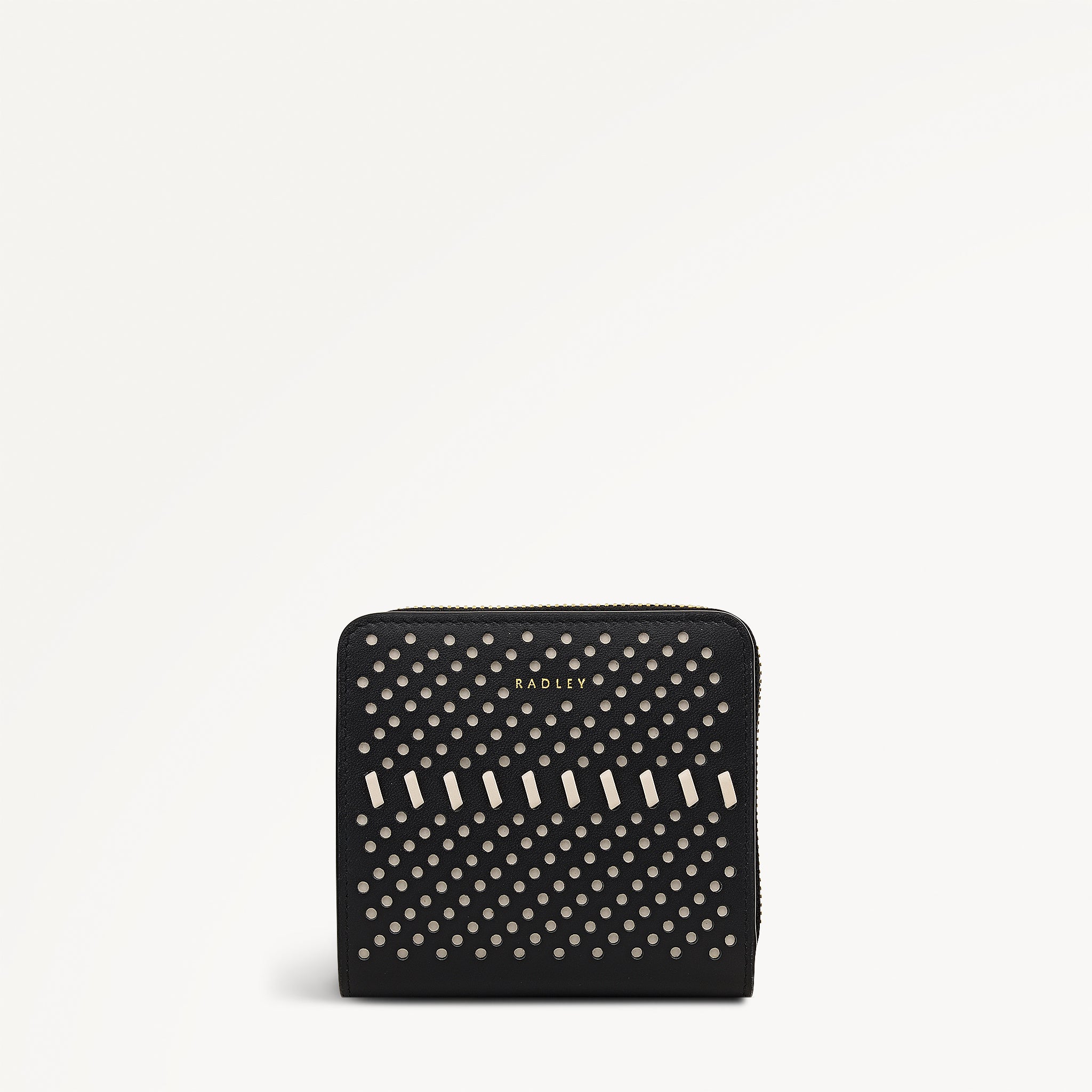 The Roxburgh - Perforated Medium Zip Around Purse - RSF/171/01