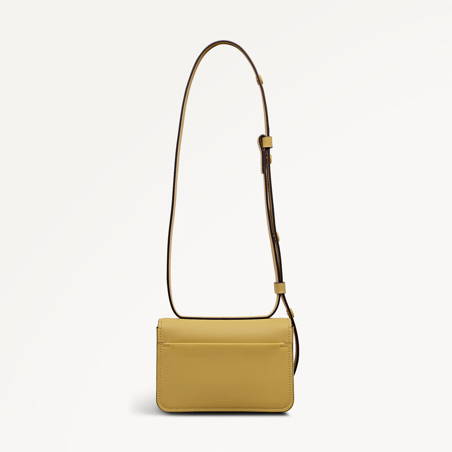 The Belsize Mini Flapover Cross Body Honeycomb - 113563