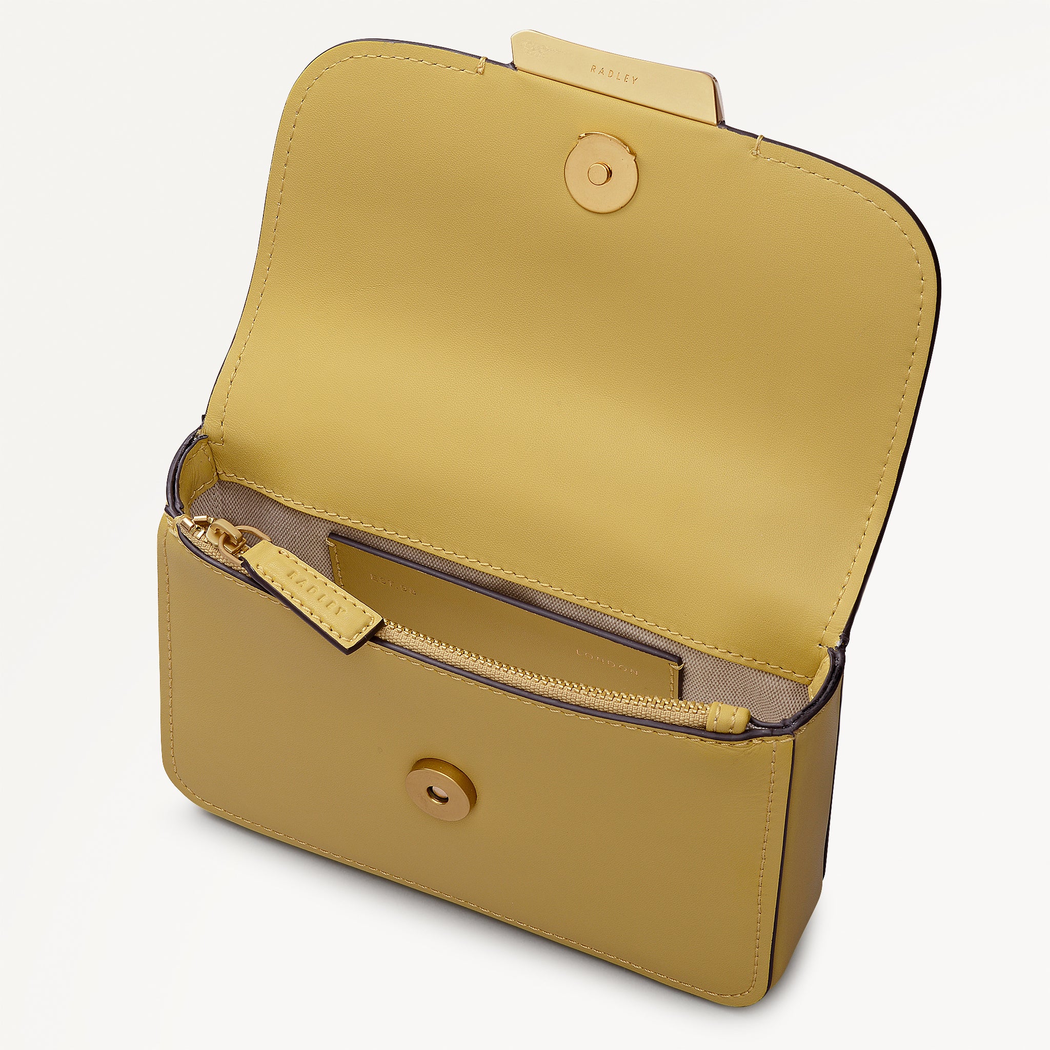 The Belsize Mini Flapover Cross Body Honeycomb - 113563