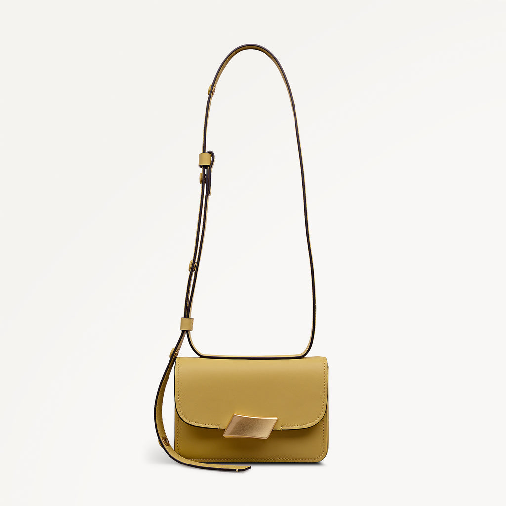 The Belsize Mini Flapover Cross Body Honeycomb - 113563