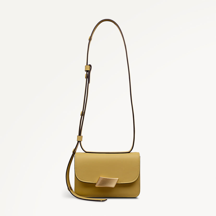 The Belsize Mini Flapover Cross Body Honeycomb - 113563