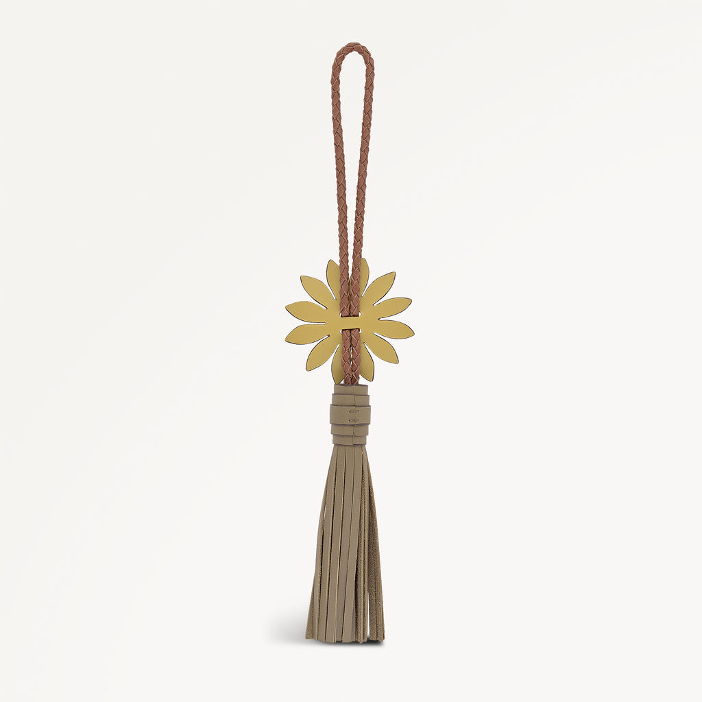 Daisy Tassel Small Bag Charm Acorn - 113583