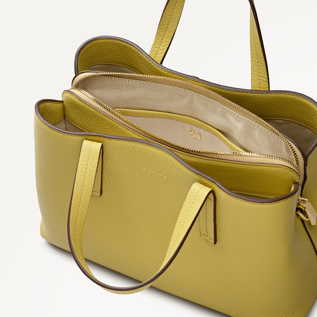 Dukes Place Medium Ziptop Satchel Honeycomb - 113587