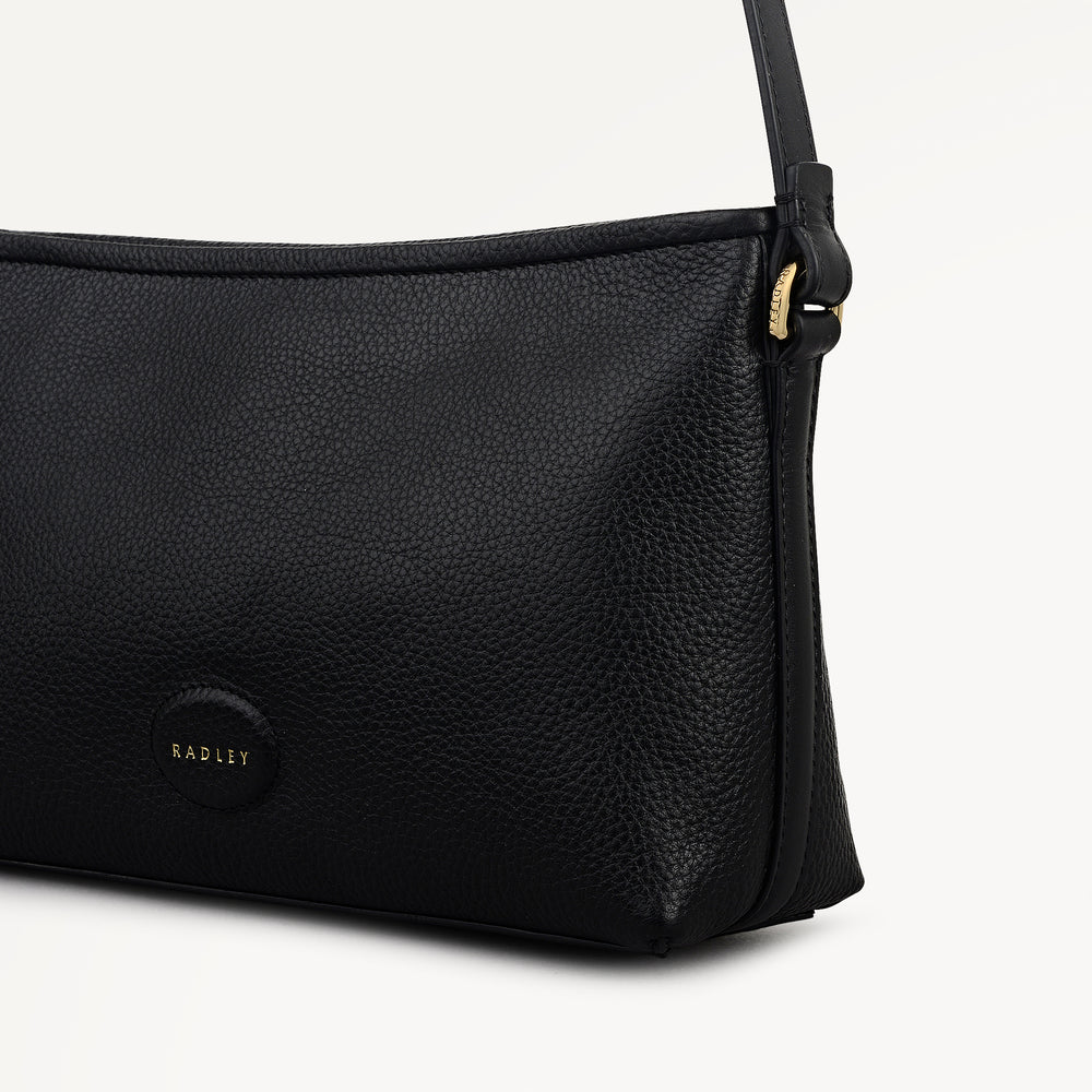 Chartfield Place Small Ziptop Cross Body Black - 113624