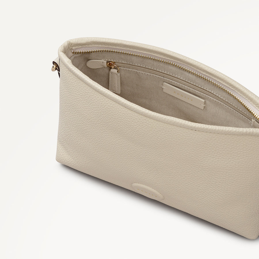 Chartfield Place Small Ziptop Cross Body Salt - 113625