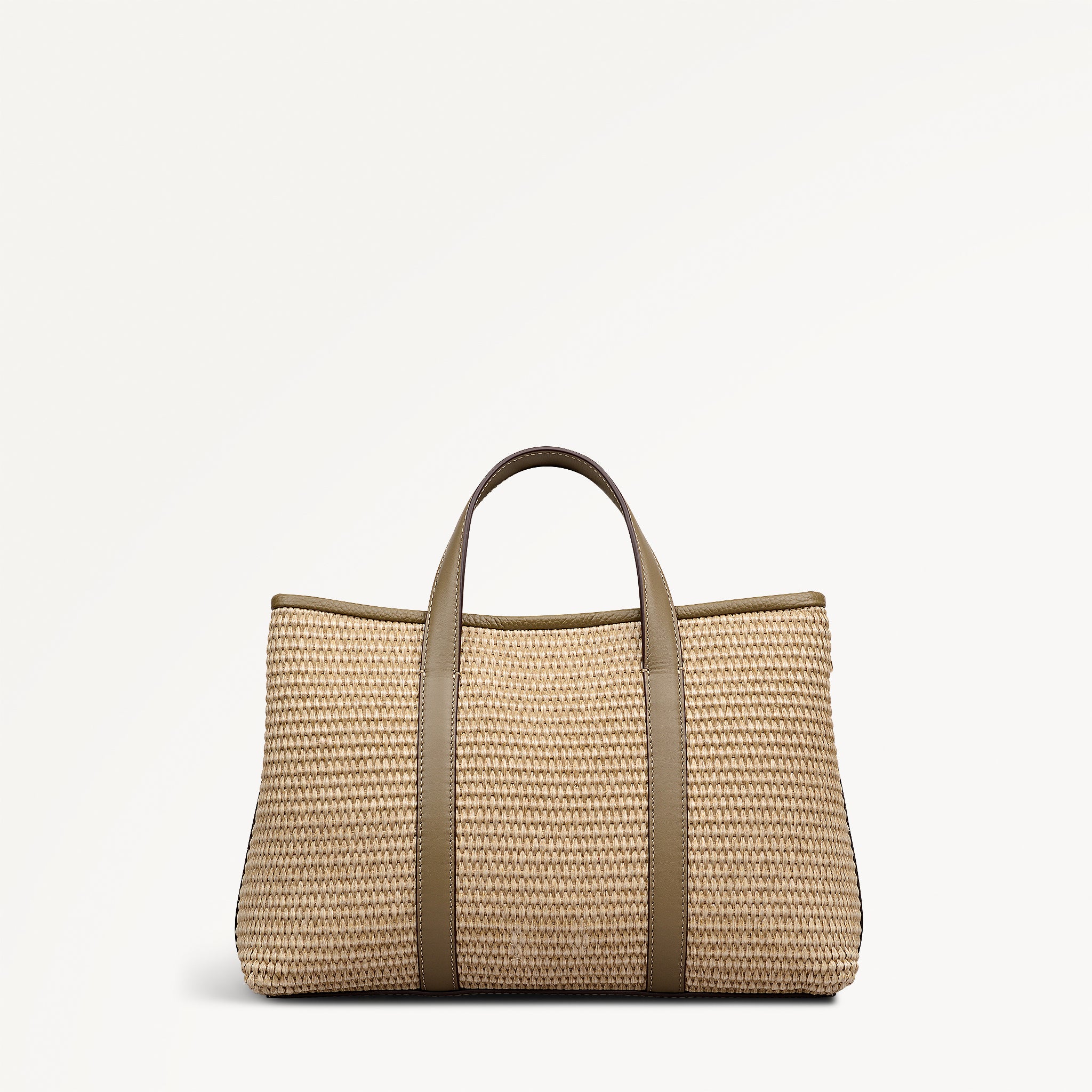 Chartfield Place - Raffia Medium Open Top Satchel Acorn - 113629