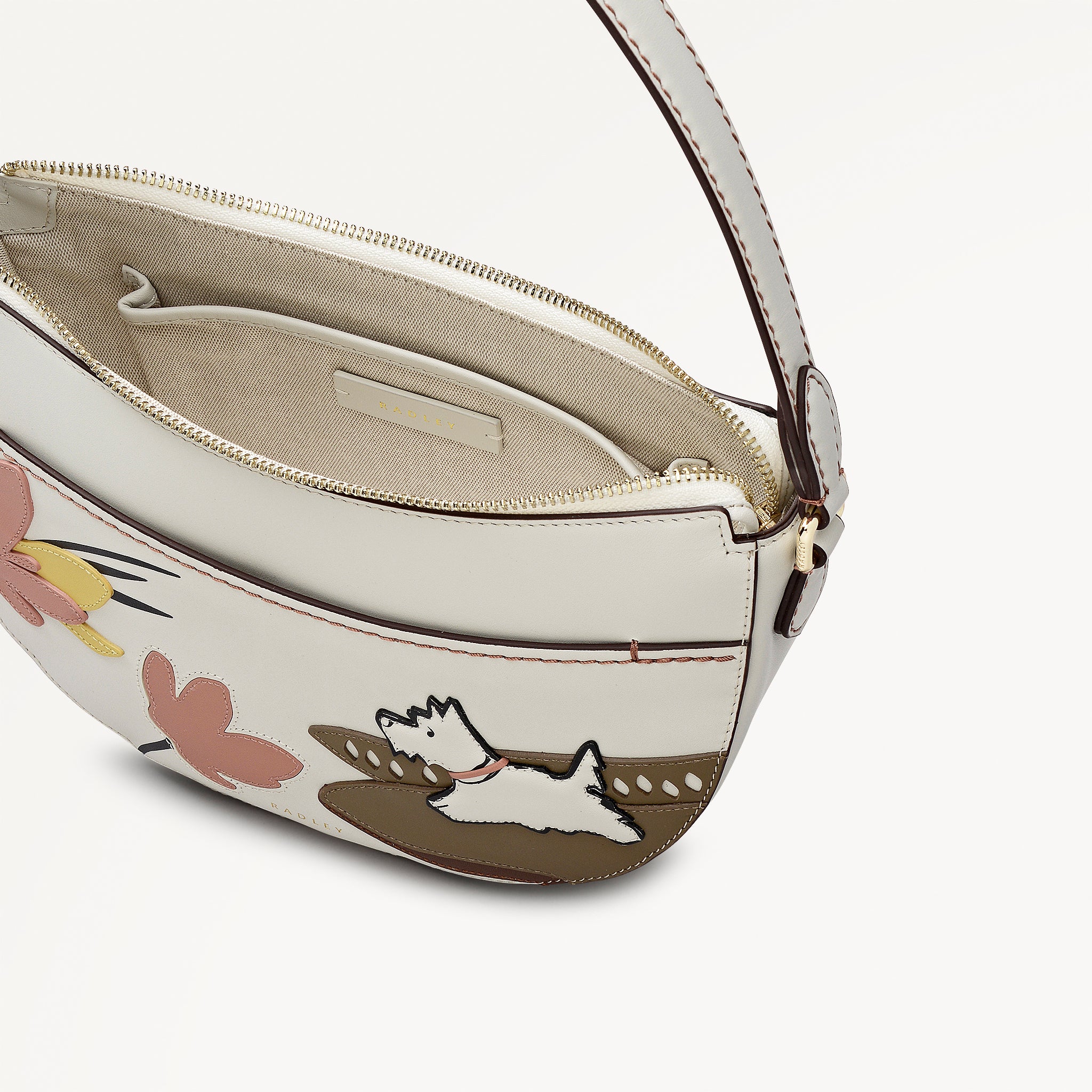 Snow Small Ziptop Shoulder Bag | Spring Daze SS26 | Radley London