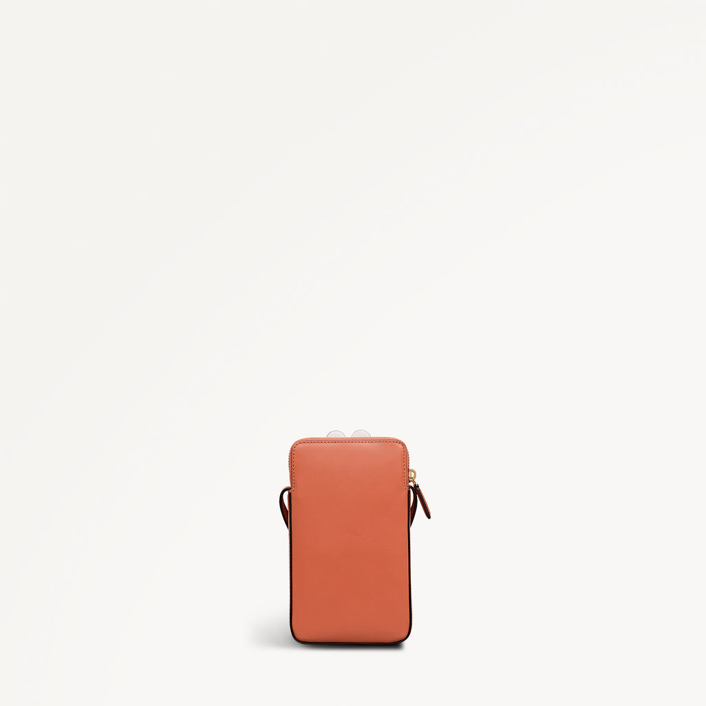 Clawde Crab Medium Phone Cross Body Terracotta - 113680