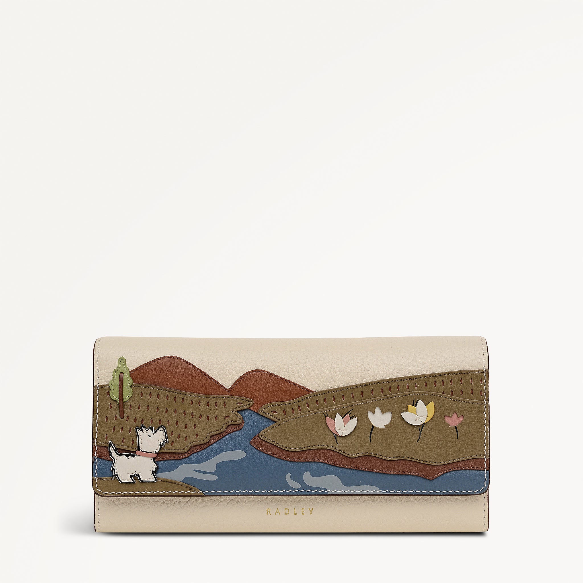 Spring Daze Large Flapover Wallet Salt - 113691