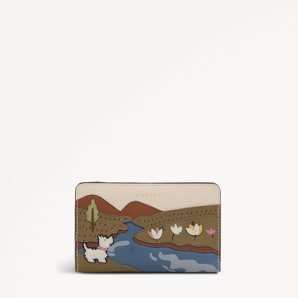 Spring Daze Medium Bifold wallet Salt - 113692
