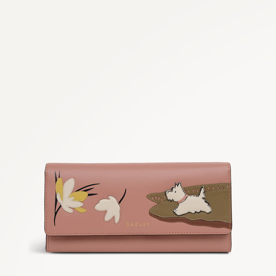 Spring Daze Large Flapover Wallet Carnation - 113703