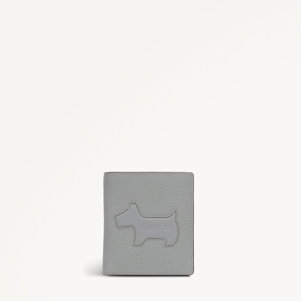 Hadley Lane Small Bifold Card Holder Steel - 113712