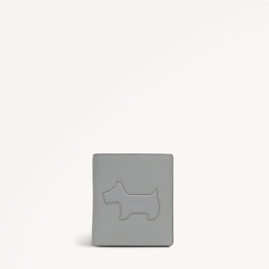 Hadley Lane Small Bifold Card Holder Steel - 113712