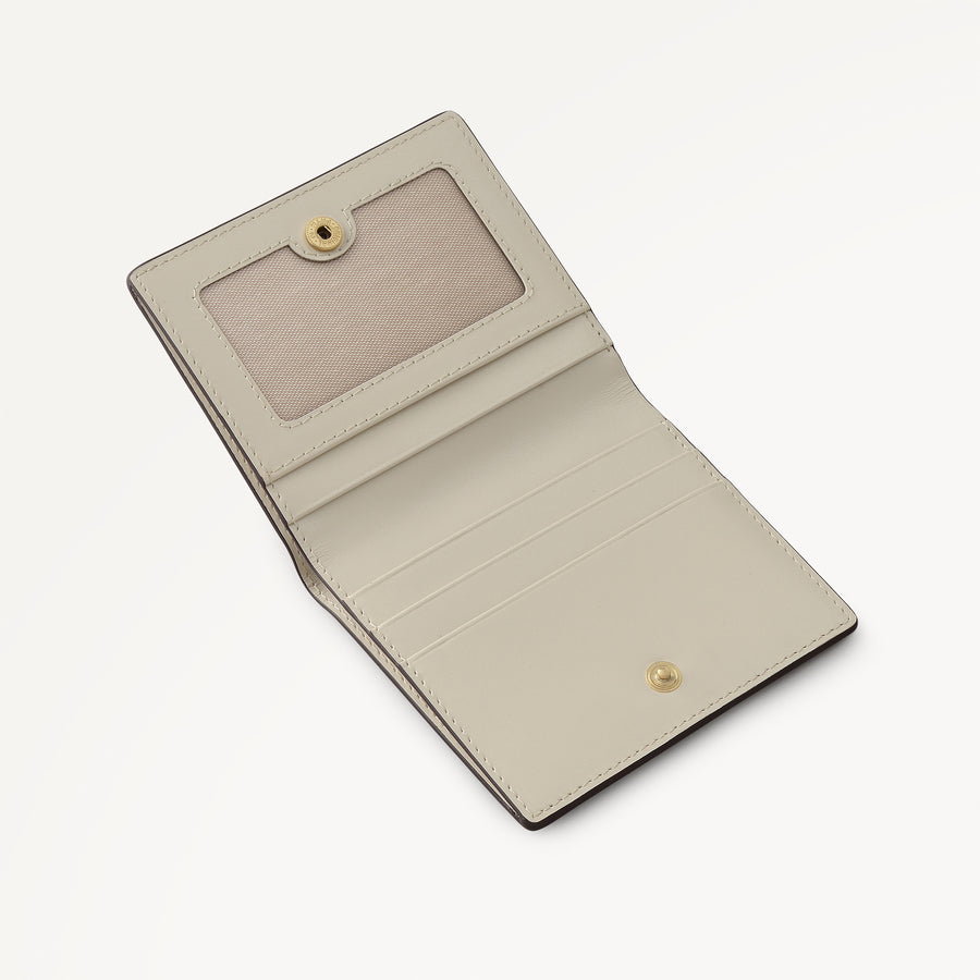 Hadley Lane Small Bifold Card Holder Steel - 113712