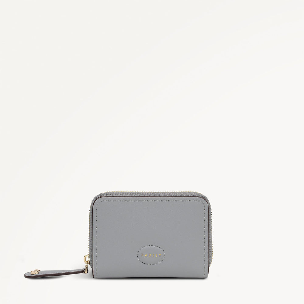 Crawford Mews Small Zip Around wallet Steel - 113718