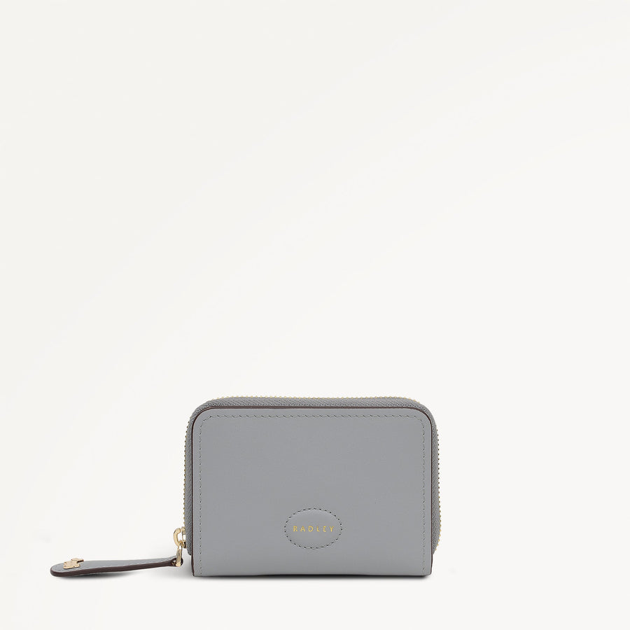 Crawford Mews Small Zip Around wallet Steel - 113718