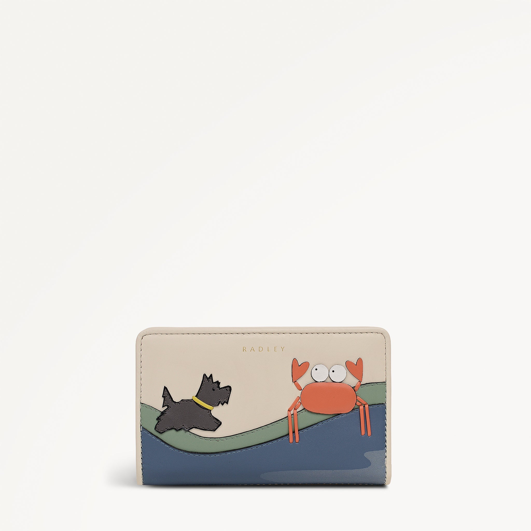 Clawde Crab Medium Bifold wallet Salt - 113720