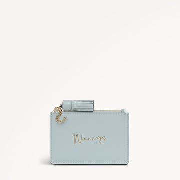 Kentucky Derby 26 Small Ziptop Coin Wallet Seafoam - 113802