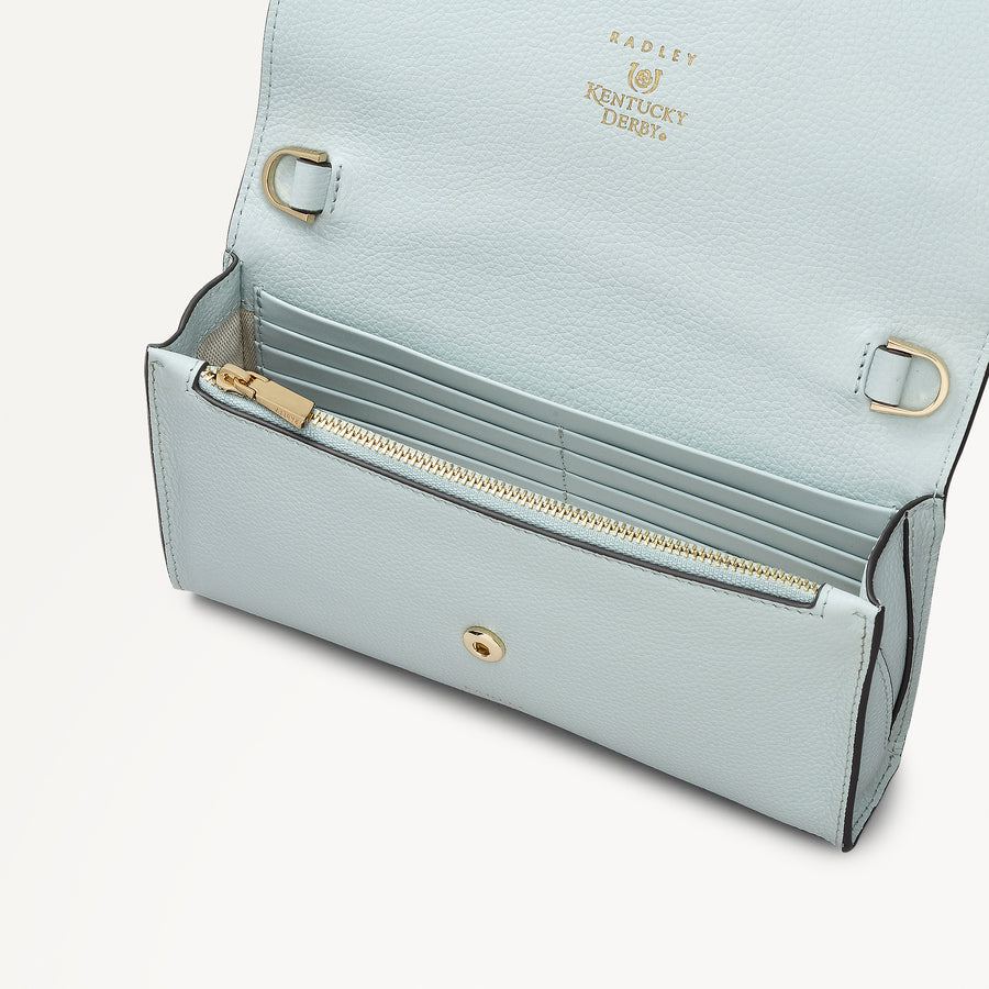 Kentucky Derby 26 Wallet On Chain Seafoam - 113803