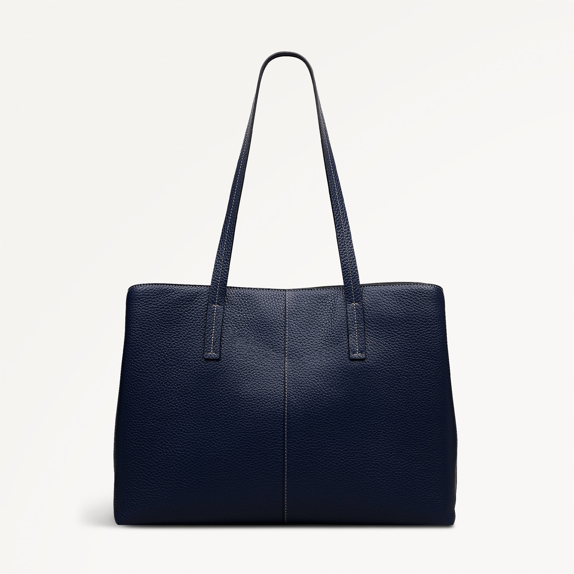 Dukes Place Large Ziptop Workbag Naval - 113812