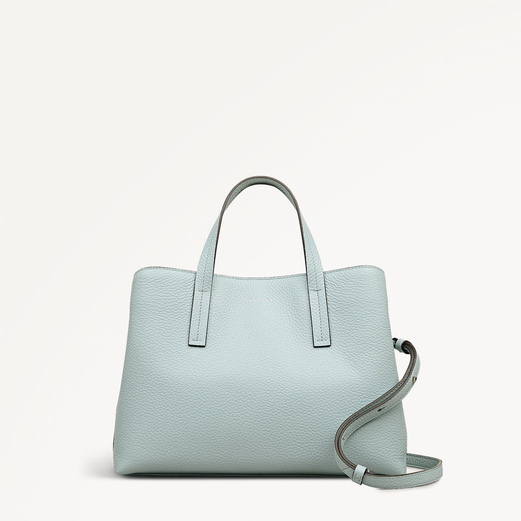 Dukes Place Medium Ziptop Satchel Seafoam - 113816