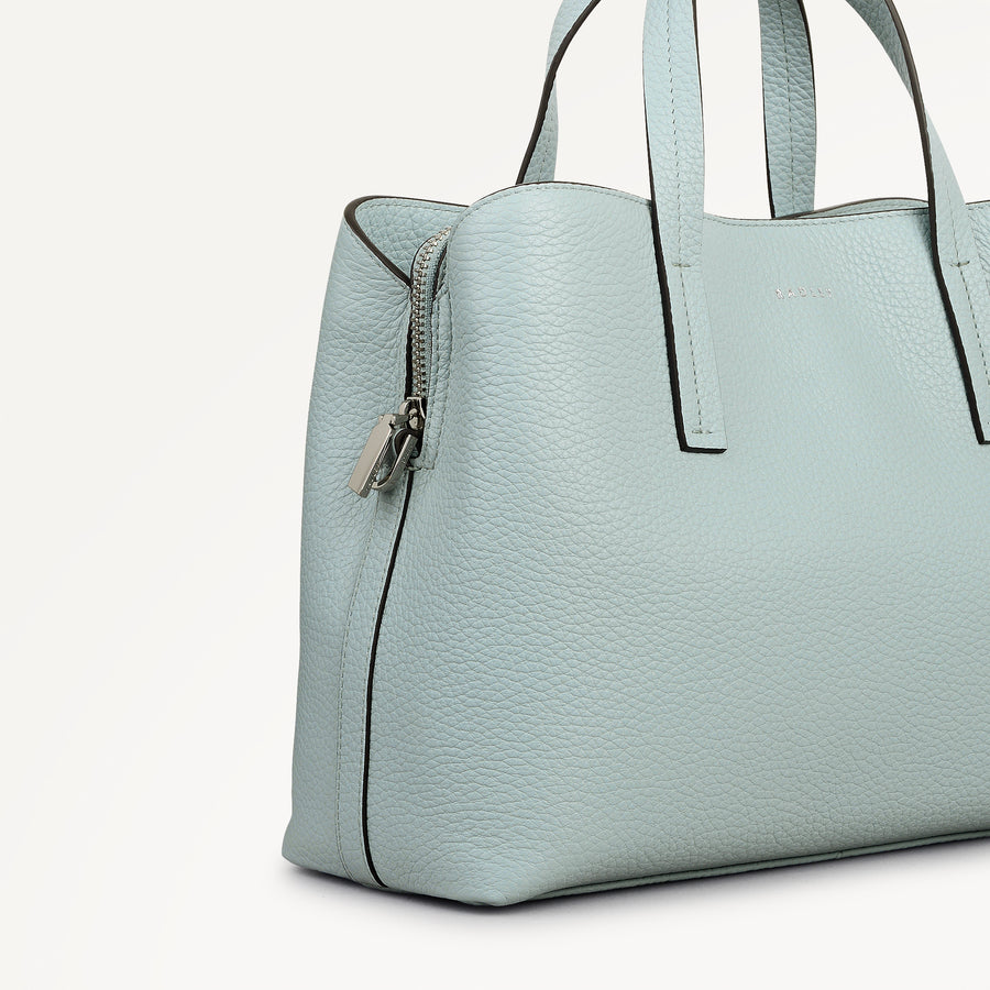 Dukes Place Medium Ziptop Satchel Seafoam - 113816