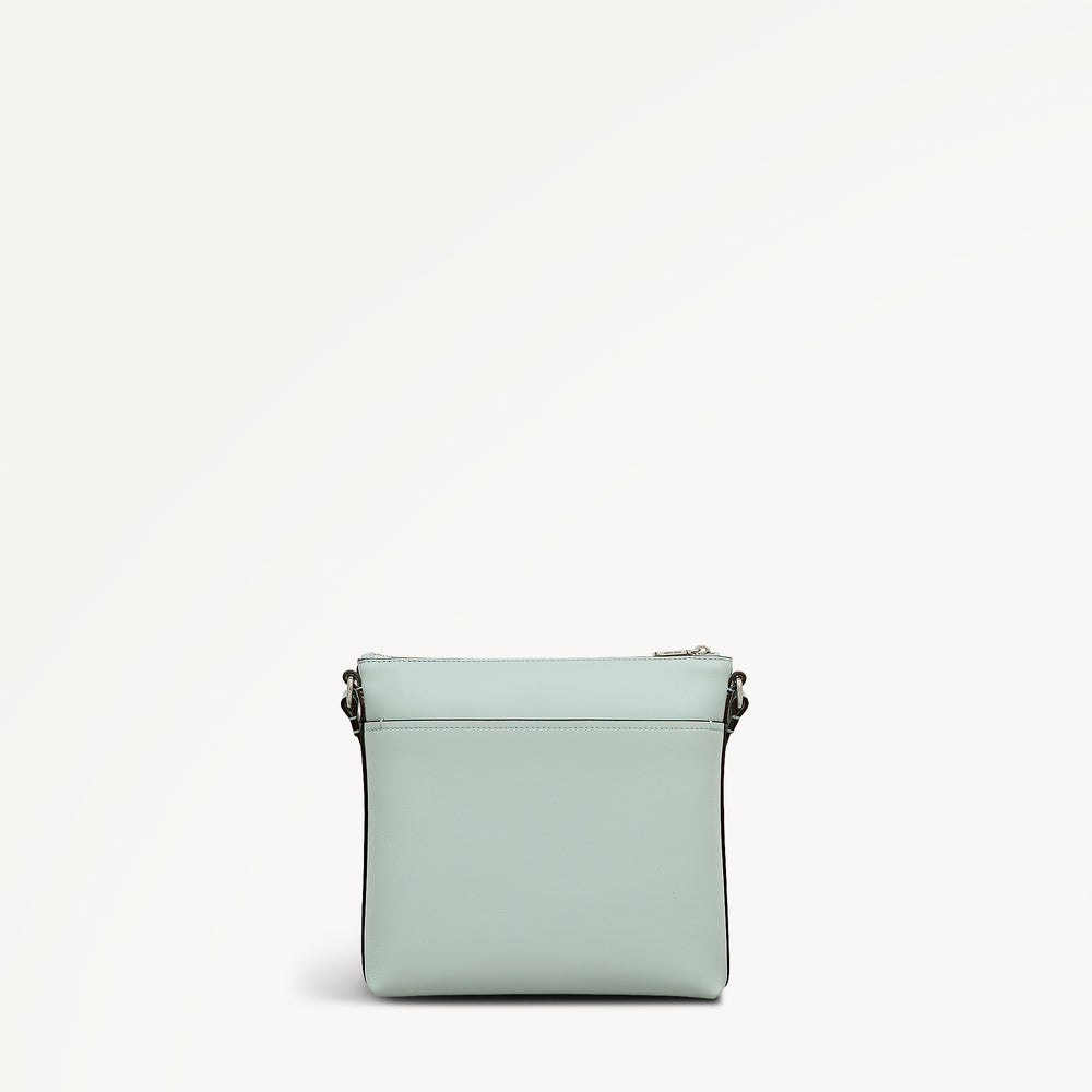 Pockets Small Ziptop Ns Cross Body Seafoam - 113819