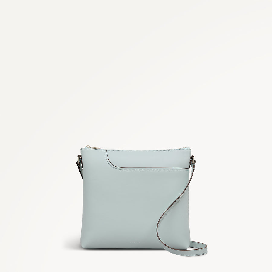 Pockets Large Ziptop Ns Cross Body Seafoam - 113820