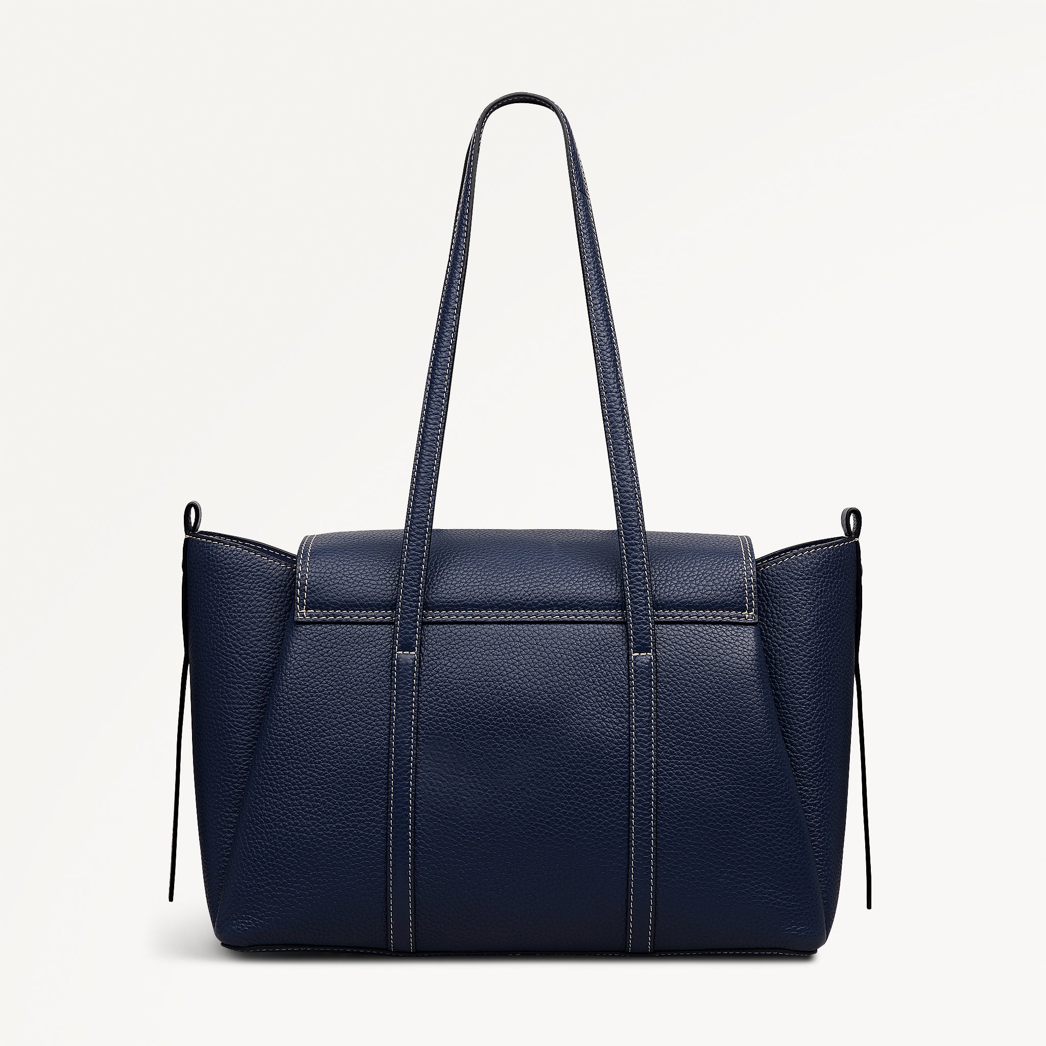 The Chancery Medium Flapover Shoulder Naval - 113825