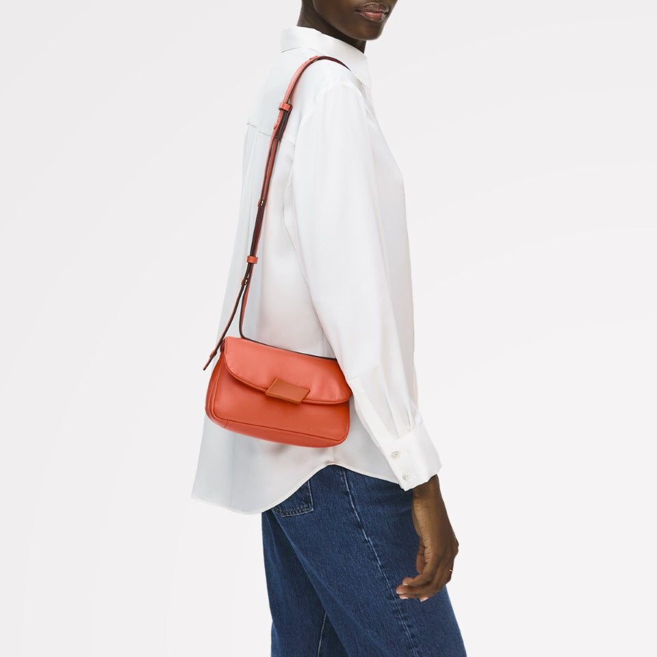 The Belsize - Puffy Small Flapover Shoulder Lobster - 113827