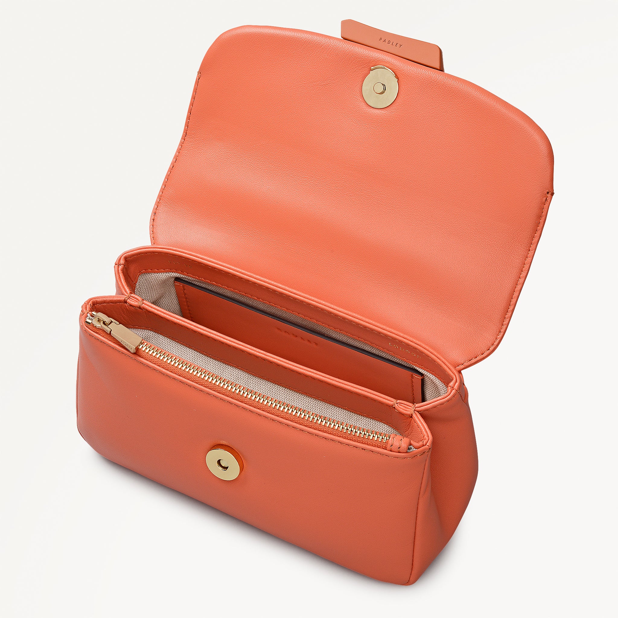 The Belsize - Puffy Small Flapover Shoulder Lobster - 113827