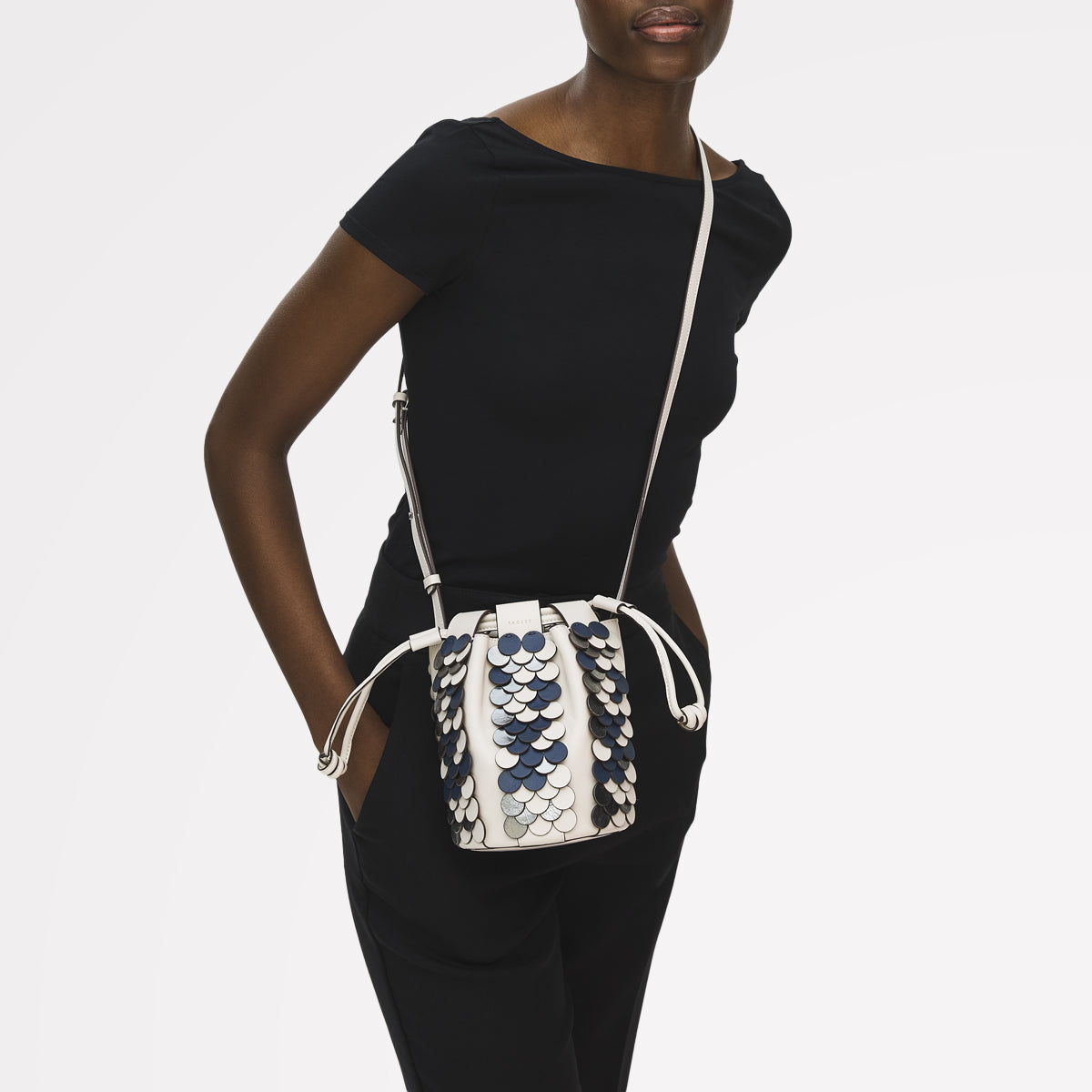 Salt Small Drawstring Cross Body Bag | The Flora AW26 | Radley London
