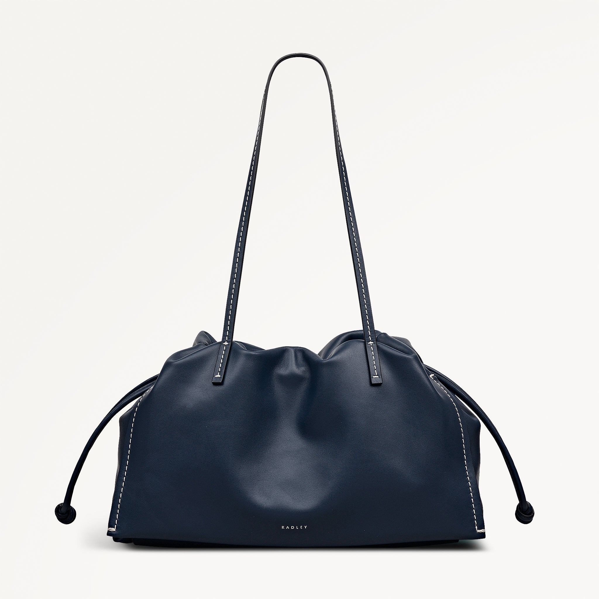 The Roxburgh Large Drawstring Shoulder Naval - 113838