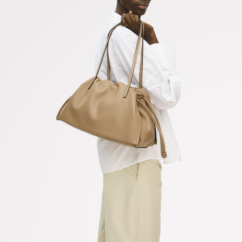 The Roxburgh Large Drawstring Shoulder Sahara - 113839