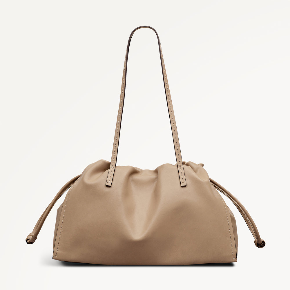 The Roxburgh Large Drawstring Shoulder Sahara - 113839