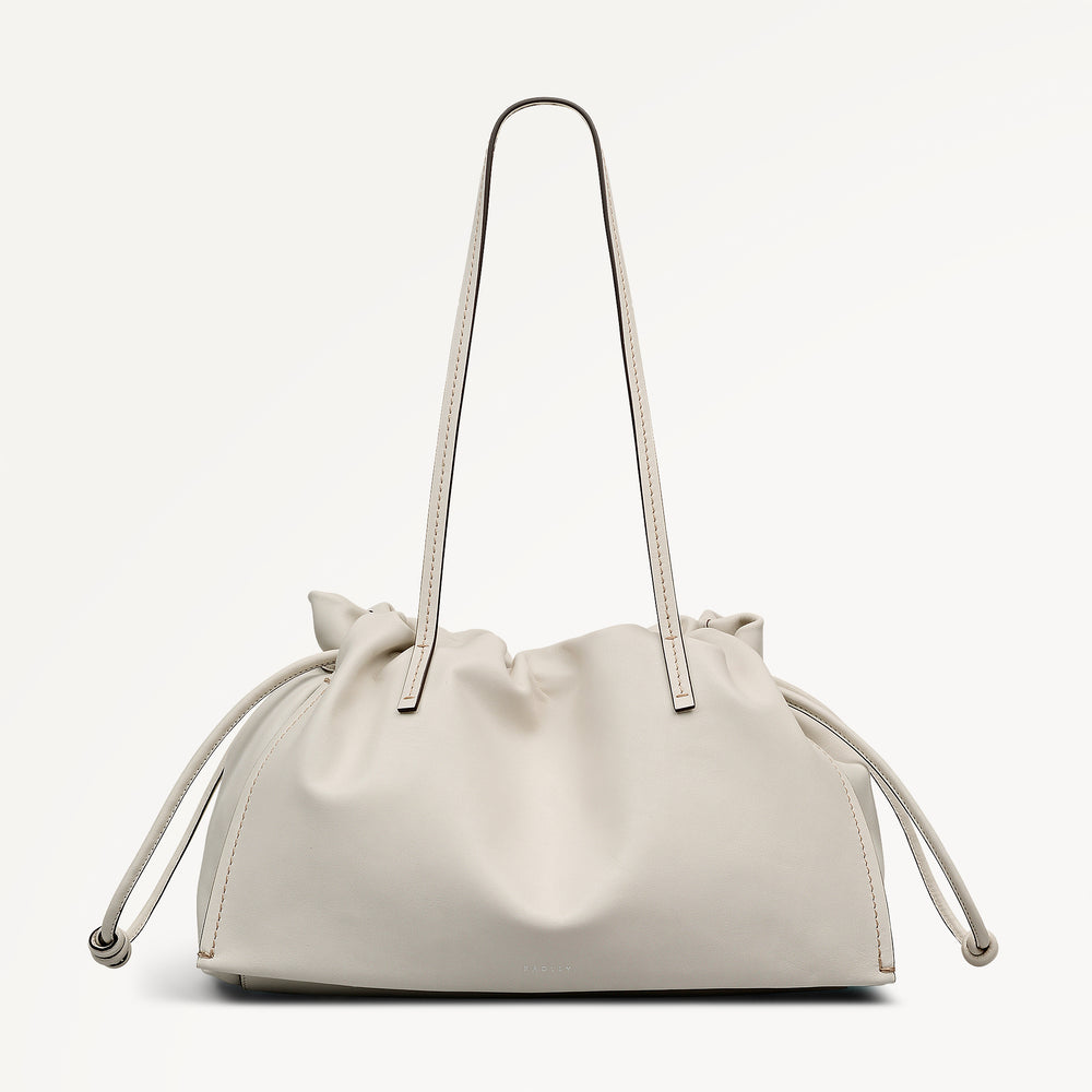 The Roxburgh Large Drawstring Shoulder Salt - 113840